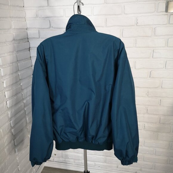 Columbia Sportswear Co. Men's Size Large Teal Green Full Zip Fleece Lined Jacket - Picture 2 of 8